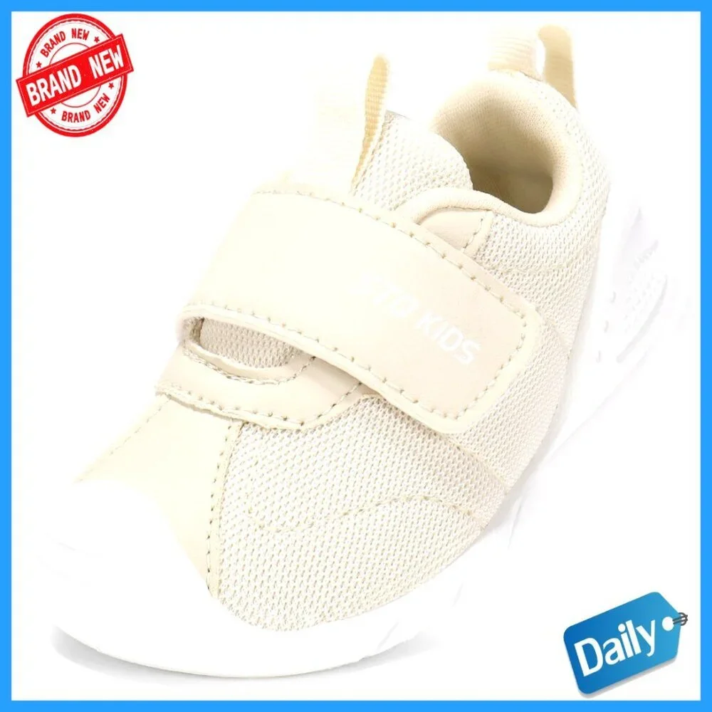 Wide Toe Box Baby Sneakers Non-Slip Sole Soft Mesh First Walker Shoes 6-24